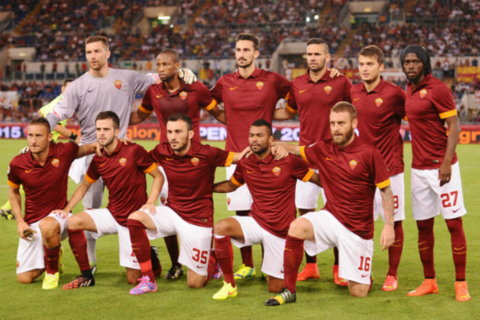 Đội hình của AS Roma đăng quang mùa giải 2000-2001