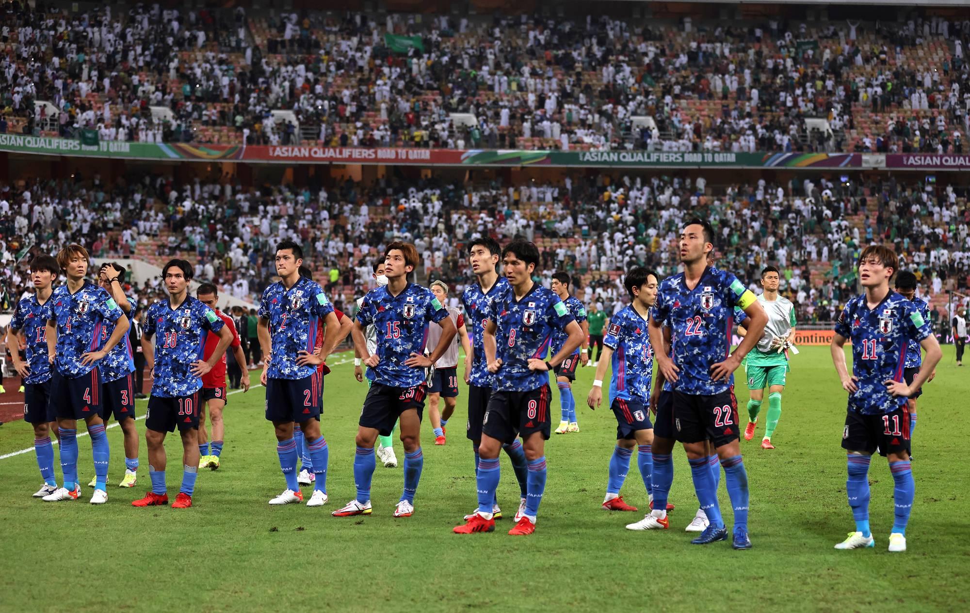 Đội hình ra sân của Nhật Bản